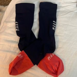 Maap socks size SM navy